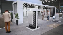 20x40 Island booth design by Reaction Space